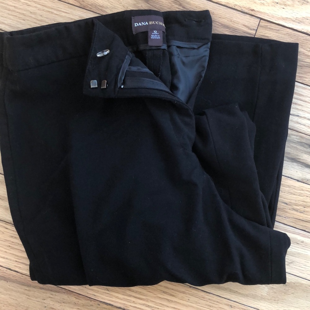 Dana Buchman black dress pants